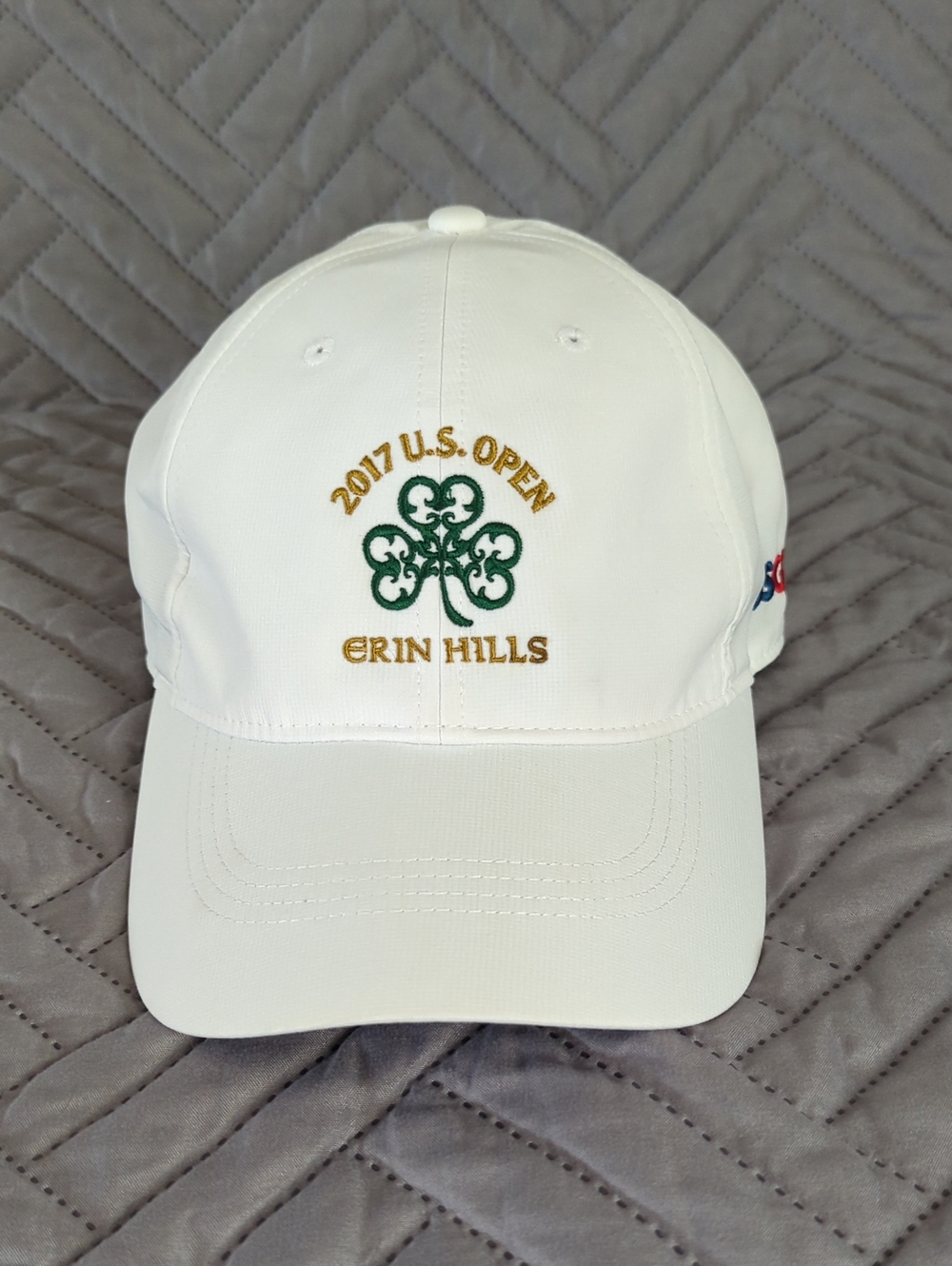 Nike Golf 2017 US Open Erin Hills Hat White Dri-Fit Cap 727043-100